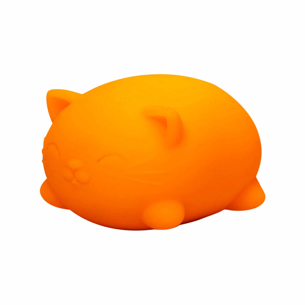 Adorable Character Cool Cats NeeDoh | Select Morning Crest - Dino Character Malt-Gel Filled Sensory Glob Detail