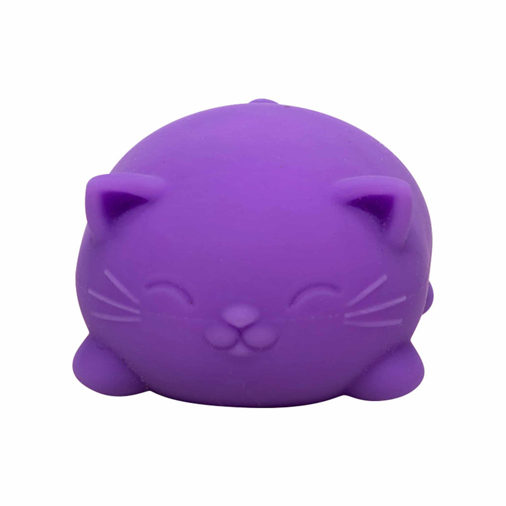 Adorable Character Cool Cats NeeDoh | Select Morning Crest - Dino Character Malt-Gel Filled Sensory Glob Detail