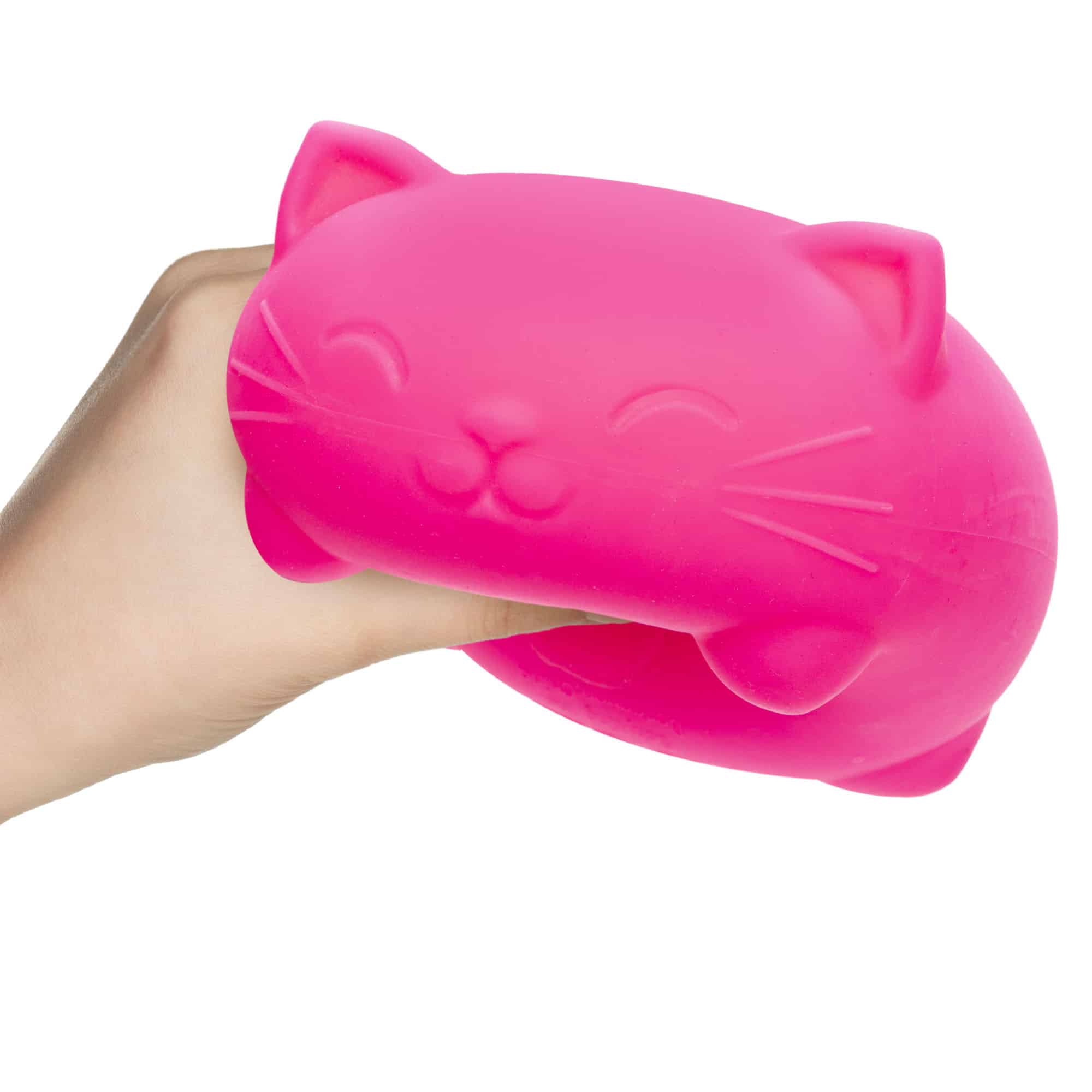 Adorable Character Super NeeDoh Cool Cats | Select Opal Prairie - Collectible Shaggy Monster Squishable Toy Detail