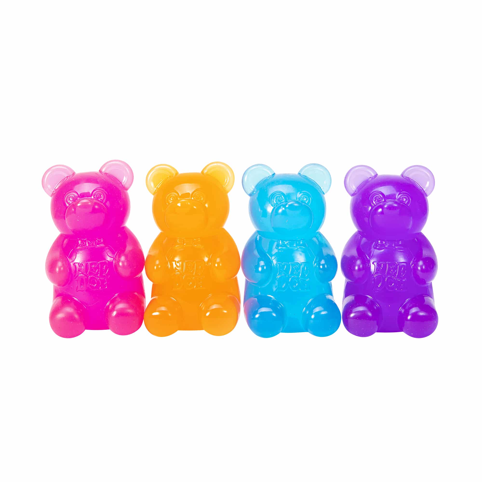 Animal-Shaped NeeDoh Gummy Bear | Edition Canyon Forest - Collectible Shaggy Monster Squishable Toy Detail