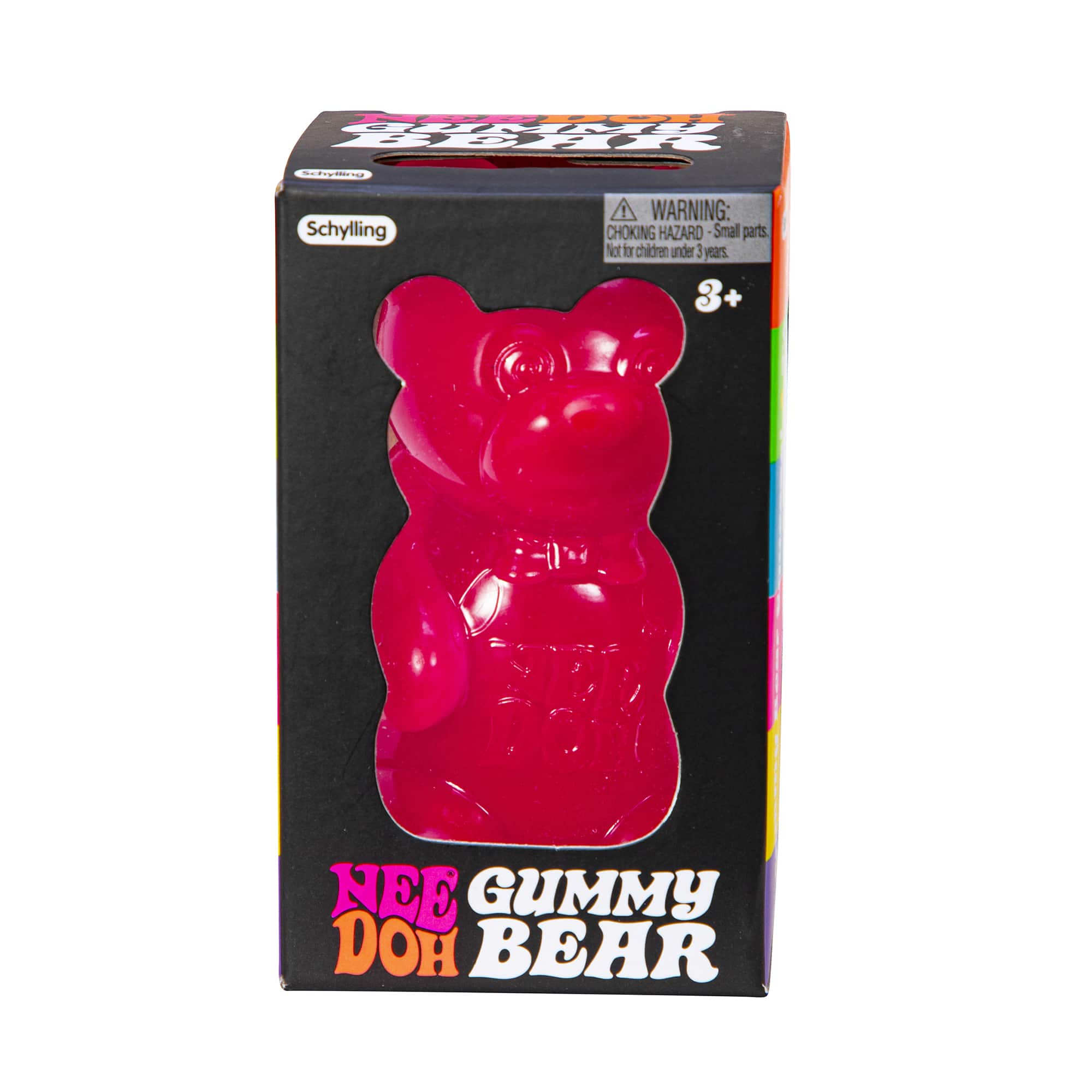 Animal-Shaped NeeDoh Gummy Bear | Edition Canyon Forest - Collectible Shaggy Monster Squishable Toy Detail