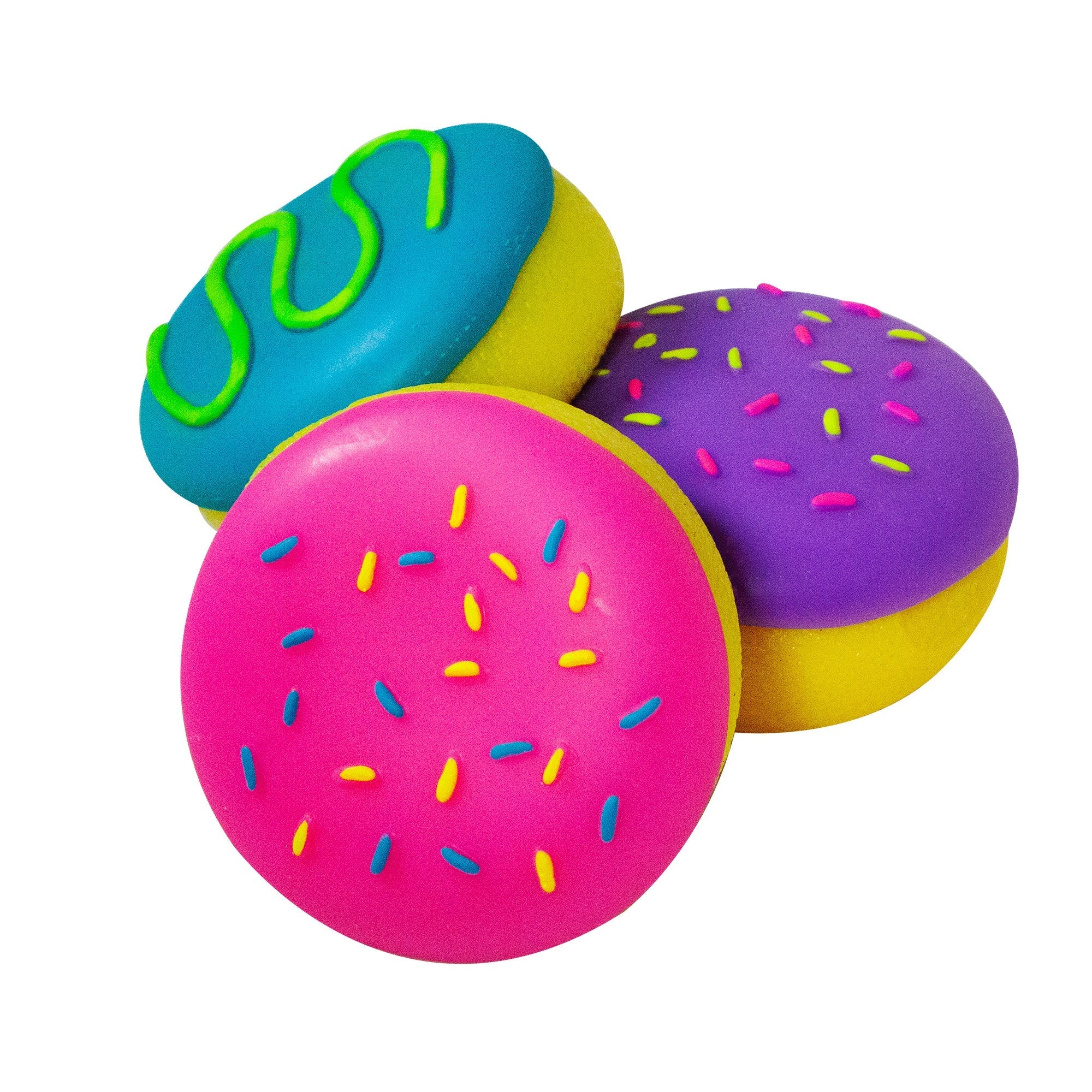 Sweet Treat Shaped Jelly Dohnut NeeDoh | Signature Seaside Lane - Squishy Dohnut Sweet Treat Shaped Stress Toy Detail