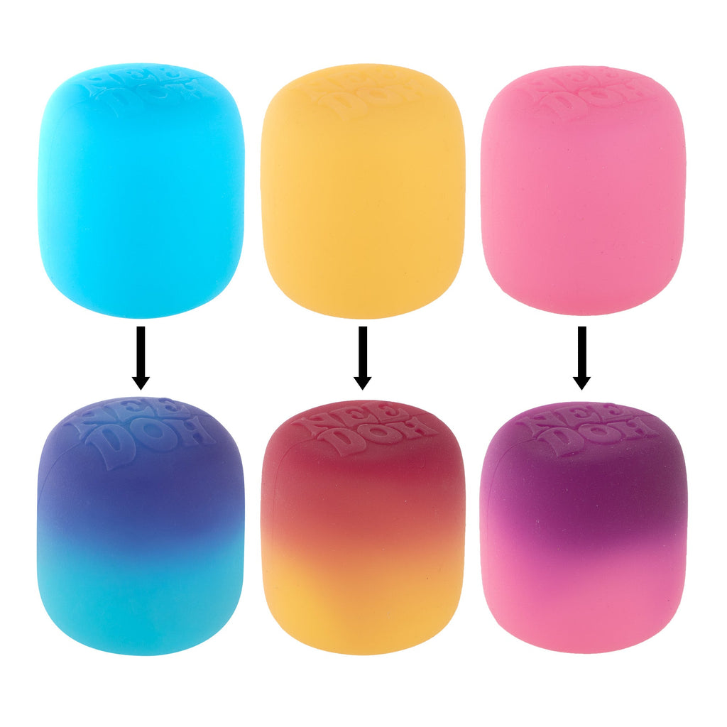Whimsical Doughnut NeeDoh Mello Mallo | Series Stone Harbor - Squishy Dohnut Sweet Treat Shaped Stress Toy Detail