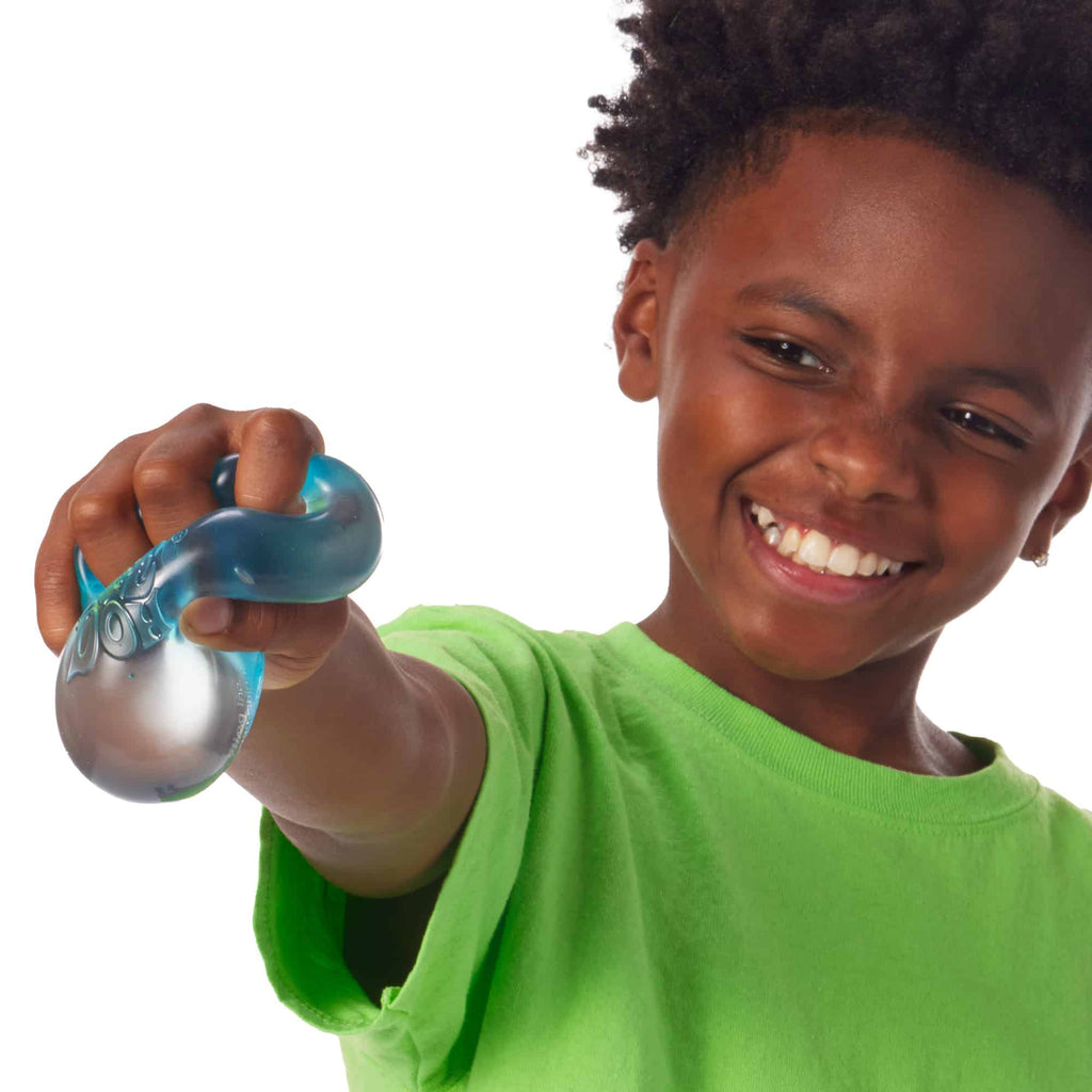 Crystal Clear NeeDoh Nice Cube | Series Elm Bridge - Translucent Jelly Cool Cube Sensory Toy Detail