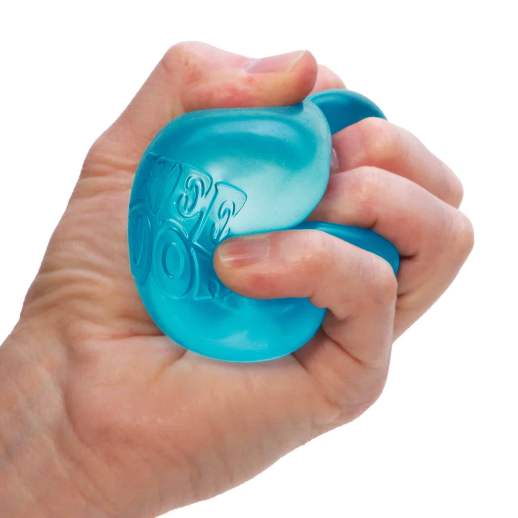 Crystal Clear NeeDoh Nice Cube | Series Elm Bridge - Translucent Jelly Cool Cube Sensory Toy Detail