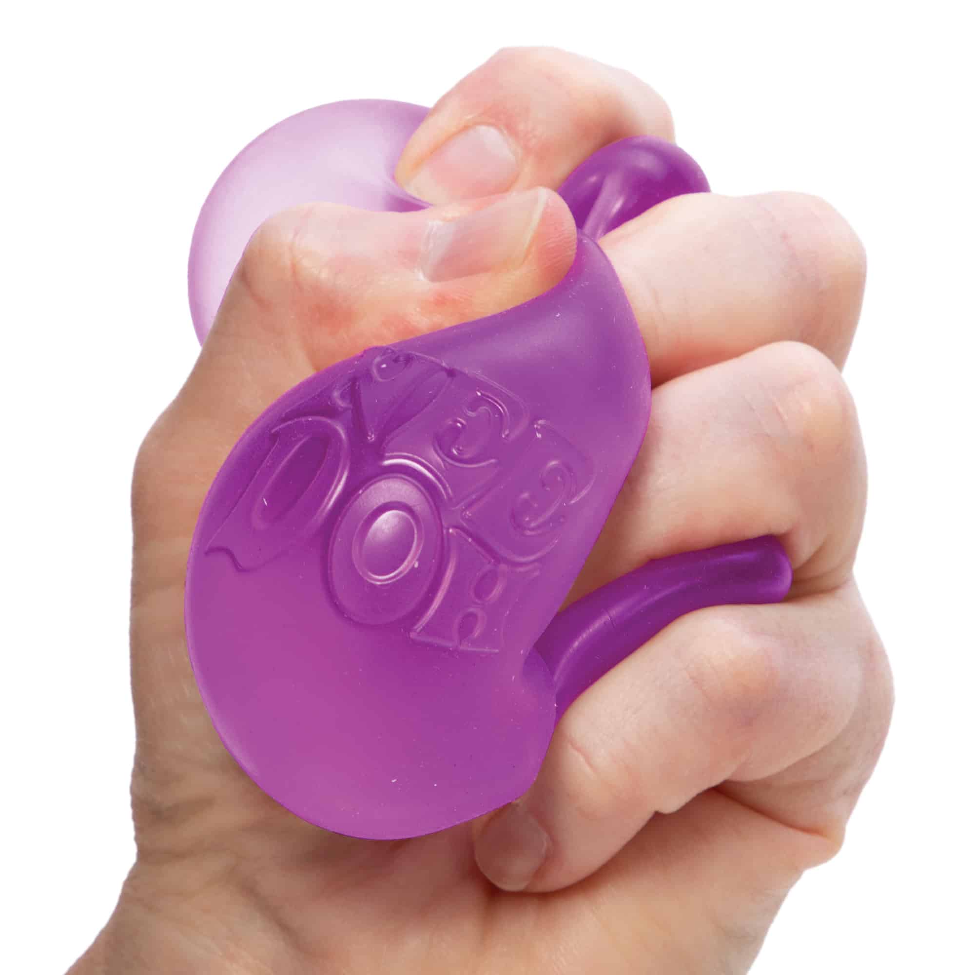 Crystal Clear NeeDoh Nice Cube | Series Elm Bridge - Translucent Jelly Cool Cube Sensory Toy Detail