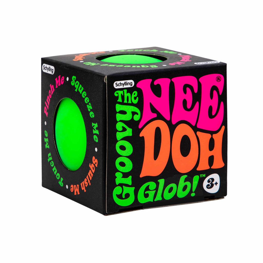 The Groovy Glob NeeDoh | Series Forest Bloom - Classic NeeDoh Stress-Relieving Squishy Ball - Surprise Me! (Random Color)