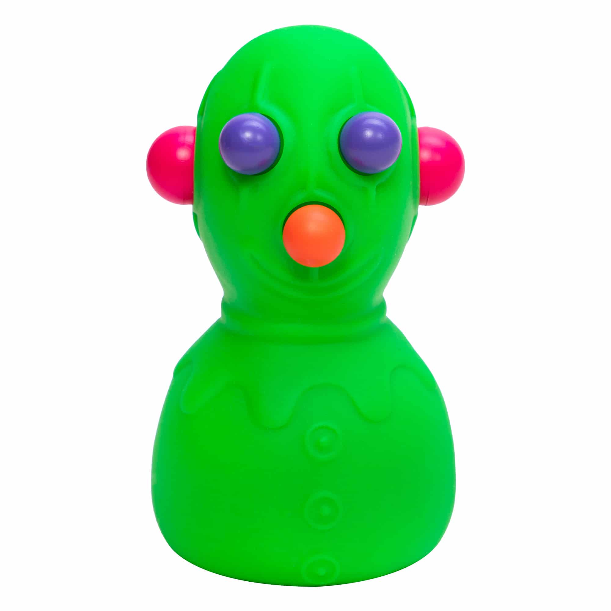Animal-Shaped NeeDoh Panic Pete | Signature Seaside Bay - Purrfect Cat Squishy Character Stress Toy Detail