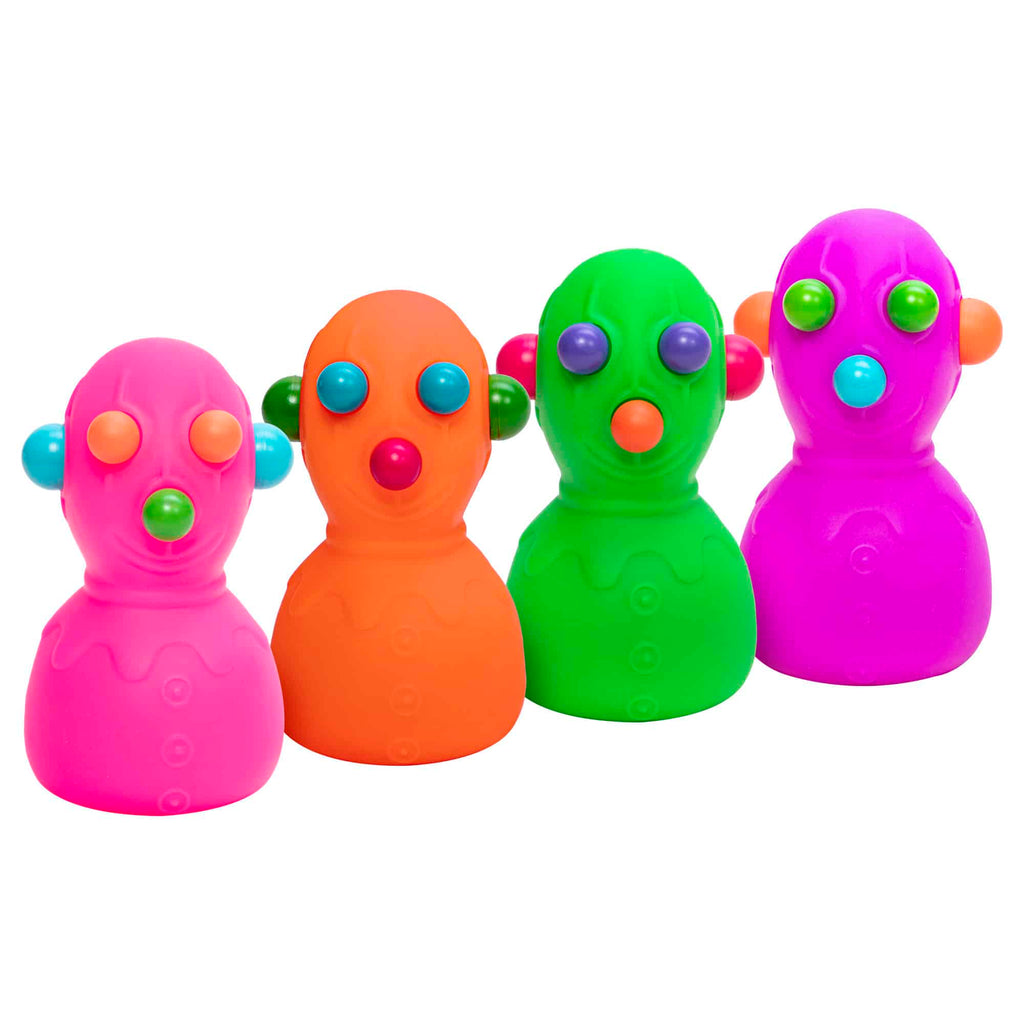 Animal-Shaped NeeDoh Panic Pete | Signature Seaside Bay - Purrfect Cat Squishy Character Stress Toy - Surprise Me! (Random Color)