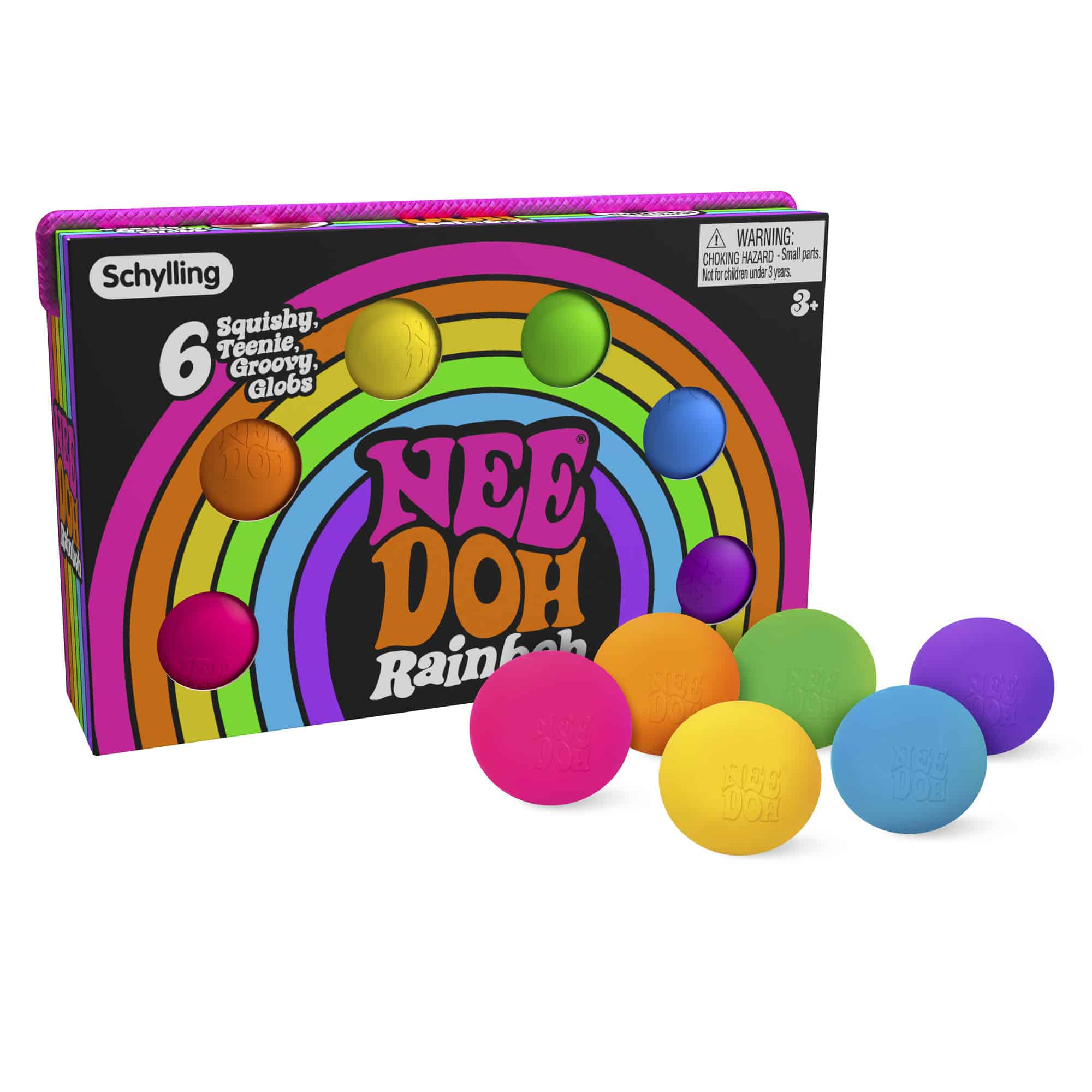 Super-Squishy NeeDoh Rainboh | Reserve Autumn Pond - Super-Squishy Classic NeeDoh Ball for Anxiety Detail