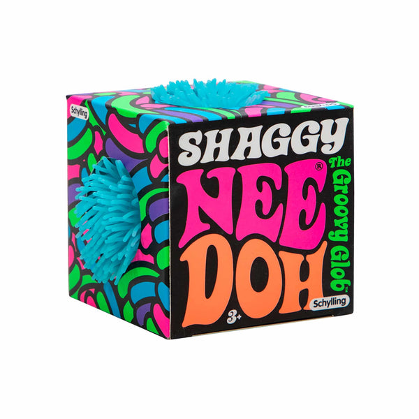 Shaggy Tactile Shaggy NeeDoh | Collection Winter Creek - Furry Coated Soft Touch Squishable Ball - Surprise Me! (Random Color)