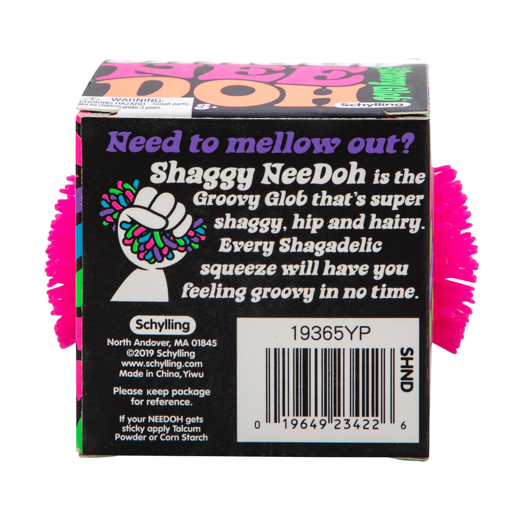 Shaggy Tactile Shaggy NeeDoh | Collection Winter Creek - Furry Coated Soft Touch Squishable Ball Detail